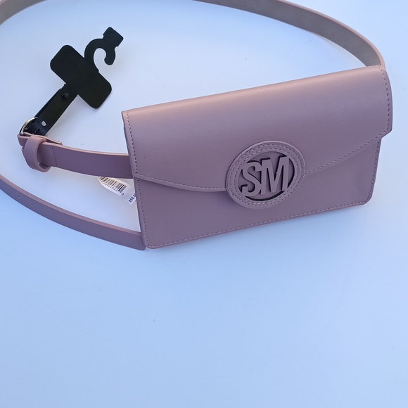 Steve Madden belt bag size M 7" × 4" /Blush fanny pack utility belt bag NWT - Picture 14 of 14